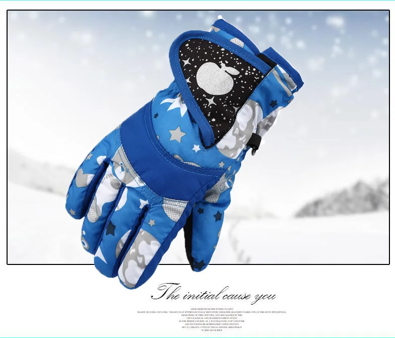 Перчатки для сноуборда, детские перчатки, теплые перчатки для велоспорта, зимние перчатки, лыжные перчатки, водонепроницаемые детские перчатки для сноуборда, перчатки с подогревом