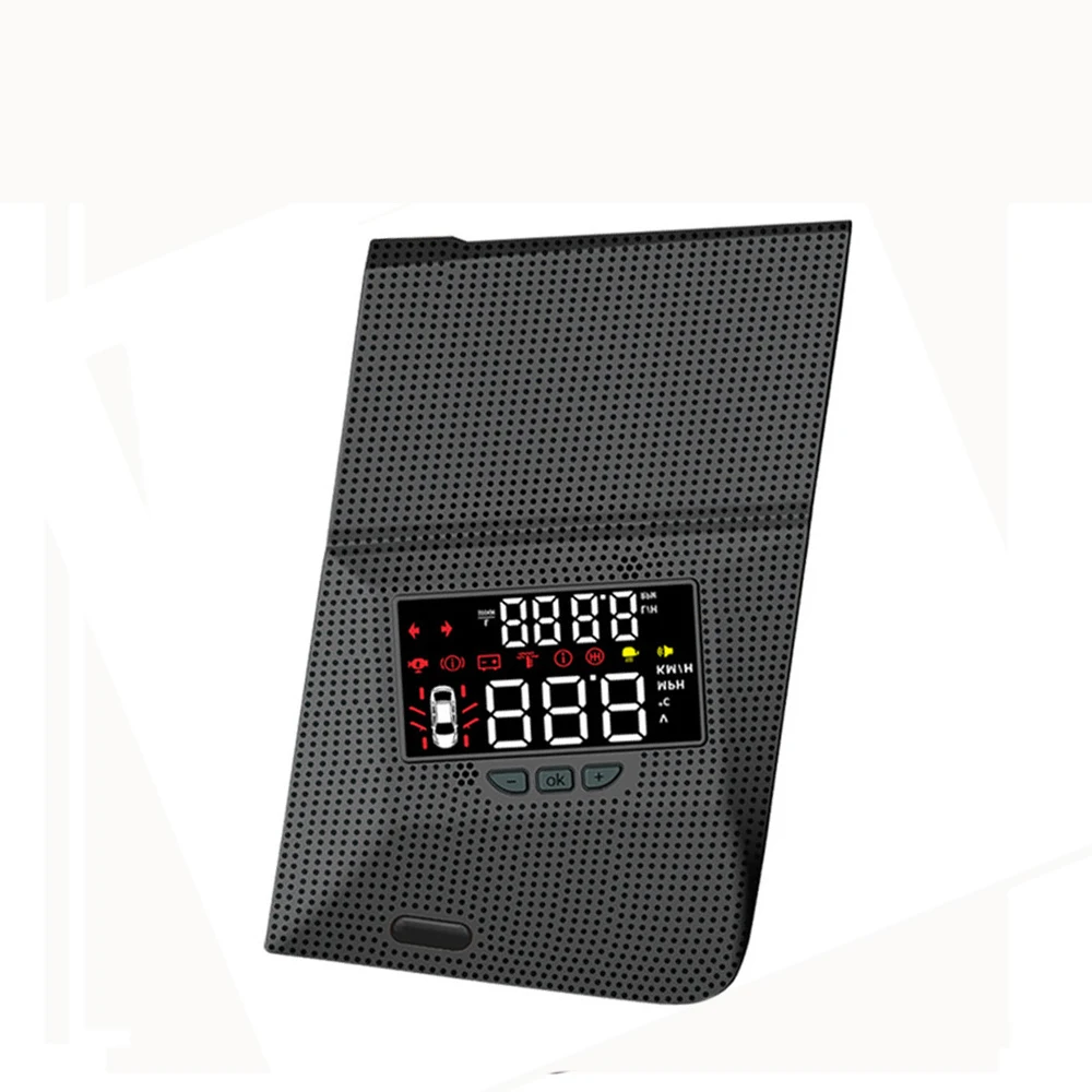 Автомобильная головка вверх дисплей HUD левая рука вождения OBD II проекционный Спидометр лобовое стекло экран специально для Toyota Prado 2009
