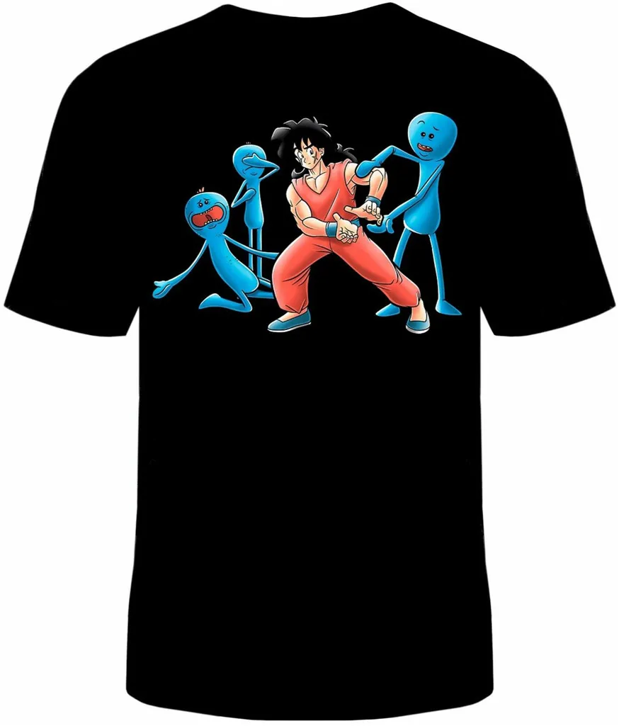 Mr. Meeseeks Dragon Ball Z забавная ТВ футболка унисекс Yamcha 2Xl 3Xl 4Xl 5Xl футболка