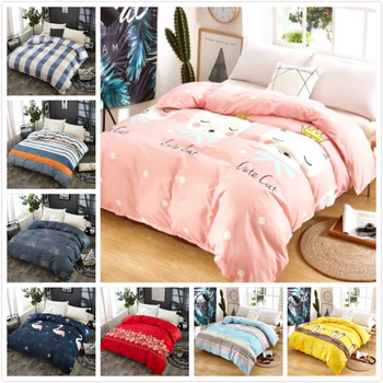 

Cute Cat Pink 1 piece Duvet Cover Adult Child Girl Soft Cotton Single Twin Full Double Queen King Size Bedspread 150x200 180x220
