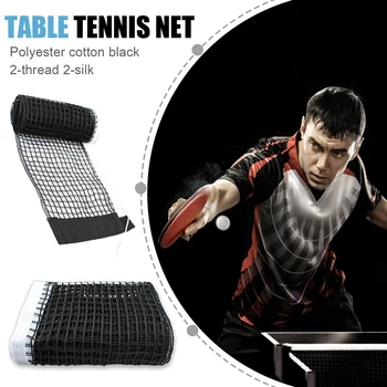 

Table Tennis Net Ping Pong Sports Equipment Accessories Rack Replacement Mesh for Outdoor Easy Sporting Decoration