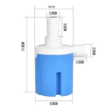 

1/2" 3/4" 1" Automatic Water Level Control Valve Water Tower Tank Floating Ball Valve Controller