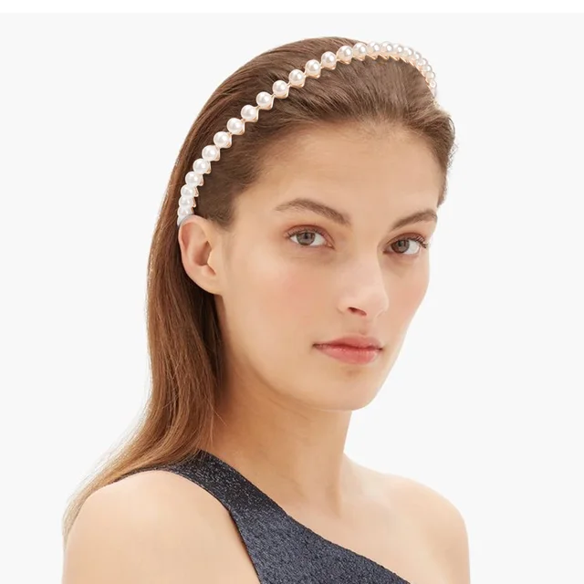 Graduated Pearl Headband