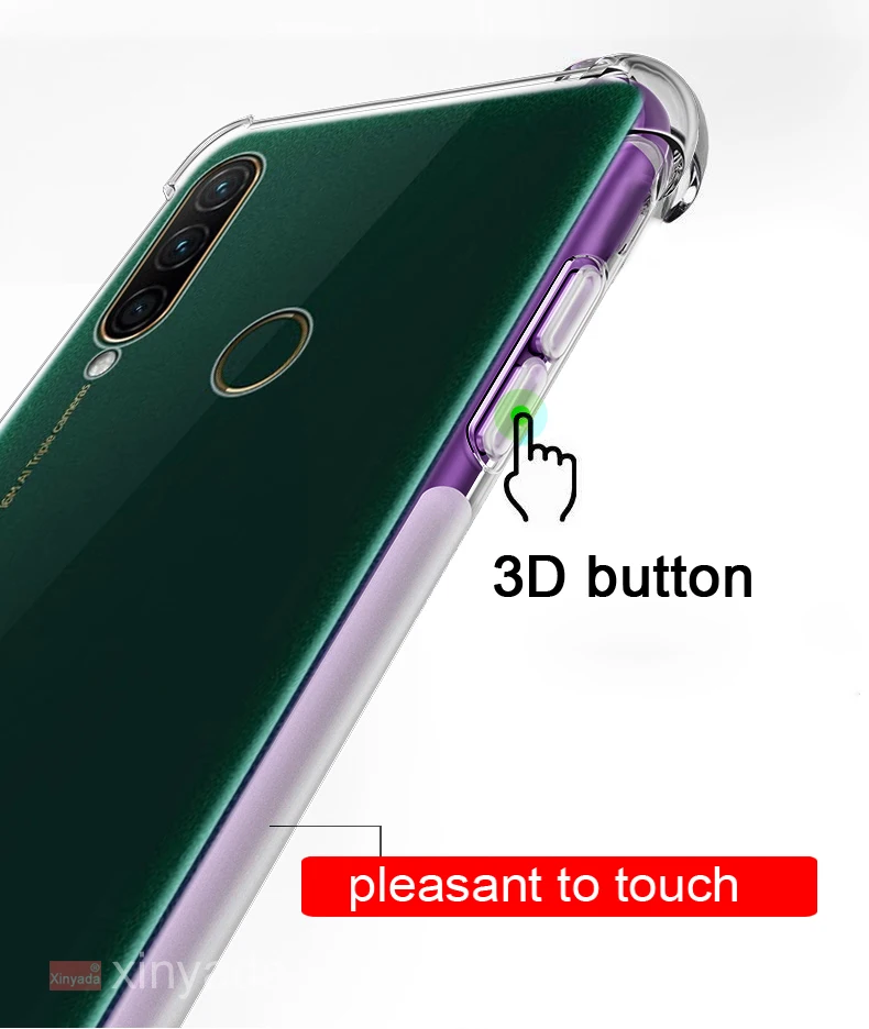 Прозрачный чехол для lenovo Z6 Pro Z6 Lite, молодежный чехол с воздушной подушкой, Мягкий Силиконовый ТПУ бампер, противоударный гелевый Чехол