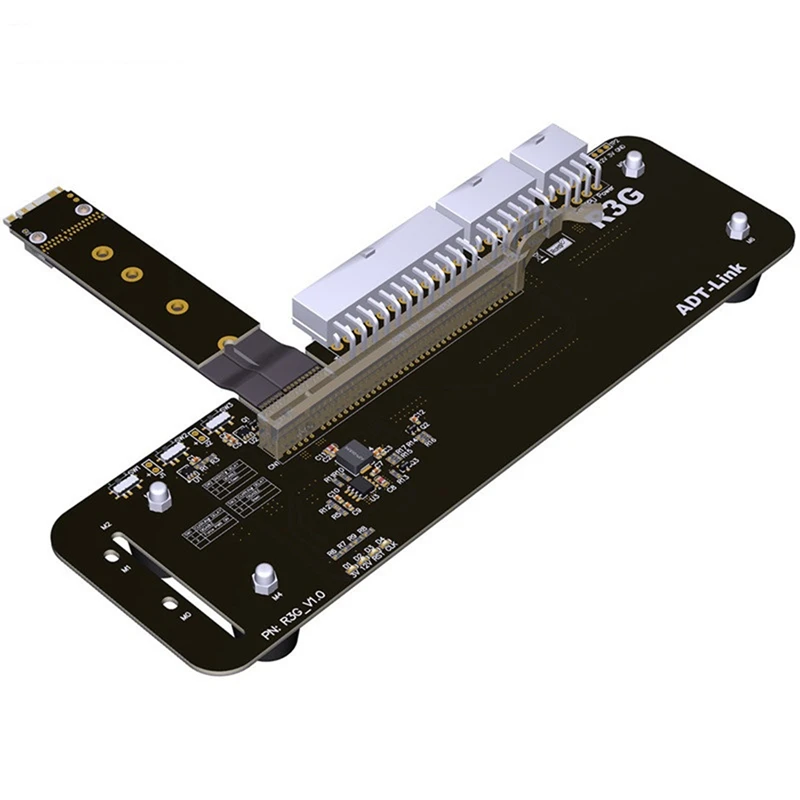 M.2 ключ M NVMe внешняя карта изображения кронштейн с PCIe3.0 X4 кабель 50 см для IITX STX NUC VEGA64