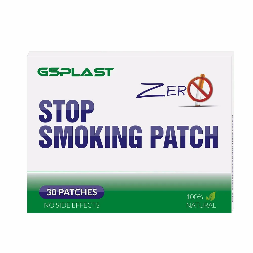 

GSPLAST Anti Smoke Patch 30 patch/Box Stop Smoking Patch Natural Herbal Health Care Offers Defense Against Nicotine Cravings