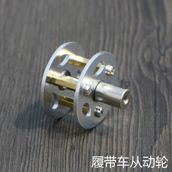 

Aluminum Crawler Tank Chassis Smart Trolley DIY Metal Drive Wheel