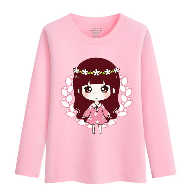 Details about   cartoon boys girls t-shirt spring autumn size 3-8