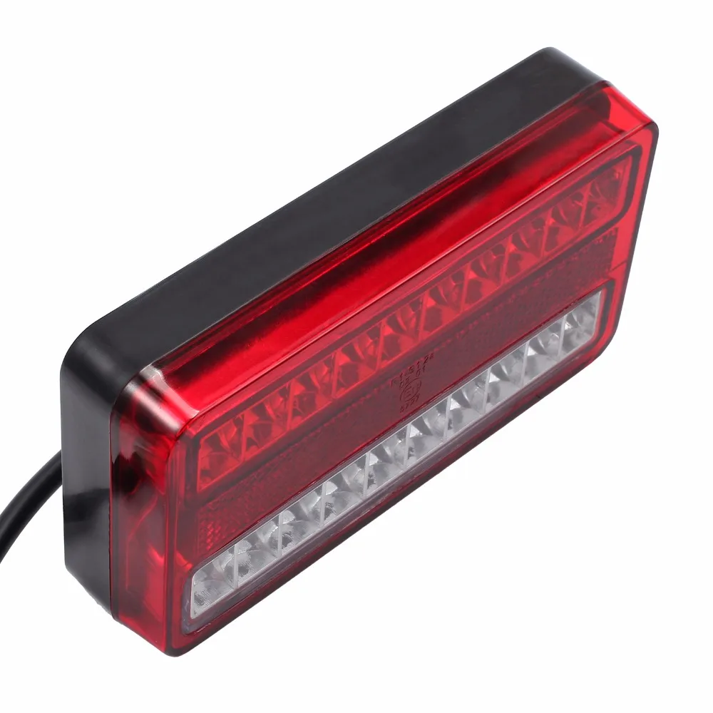 AUTOUTLET, хорошее качество, 2 шт., 12 В, 20 светодиодный фонарь для заднего хода, стоп-сигнал для грузовика, прицепа, индикатор, стоп-сигнал