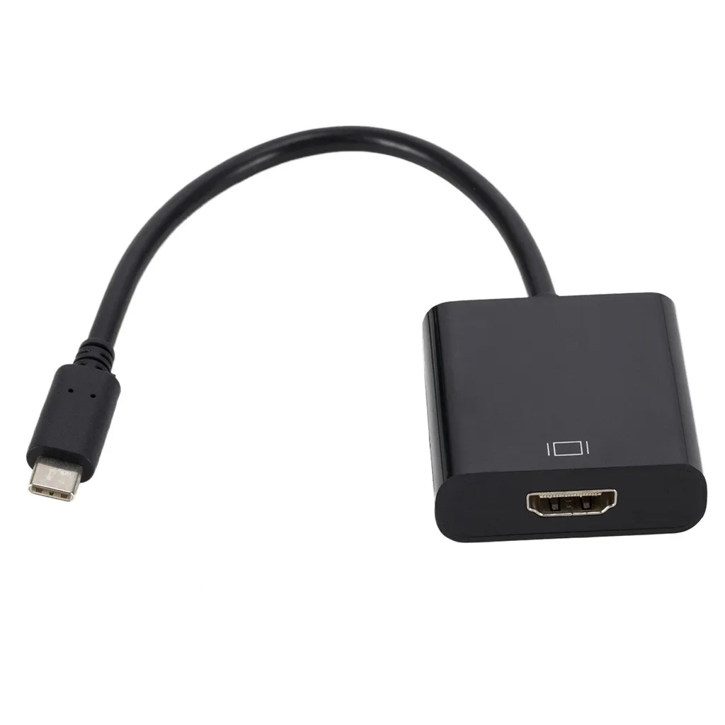 USB-C type-C к HDMI HD tv 4k Кабель-адаптер для samsung S9 S8+ Note 8 линия передачи для MacBook tv Google Chromebook Pixel