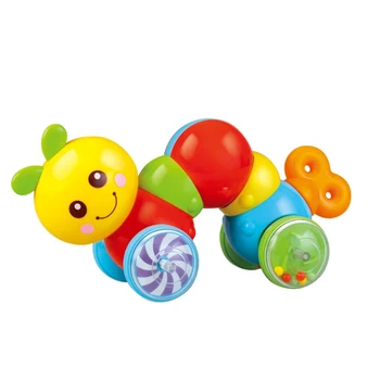 

Press Toy Cute Small Caterpillar Push Rattle Educational Crawl Toy Activity Toy for Kids Toddler Infant Children Hot Sale