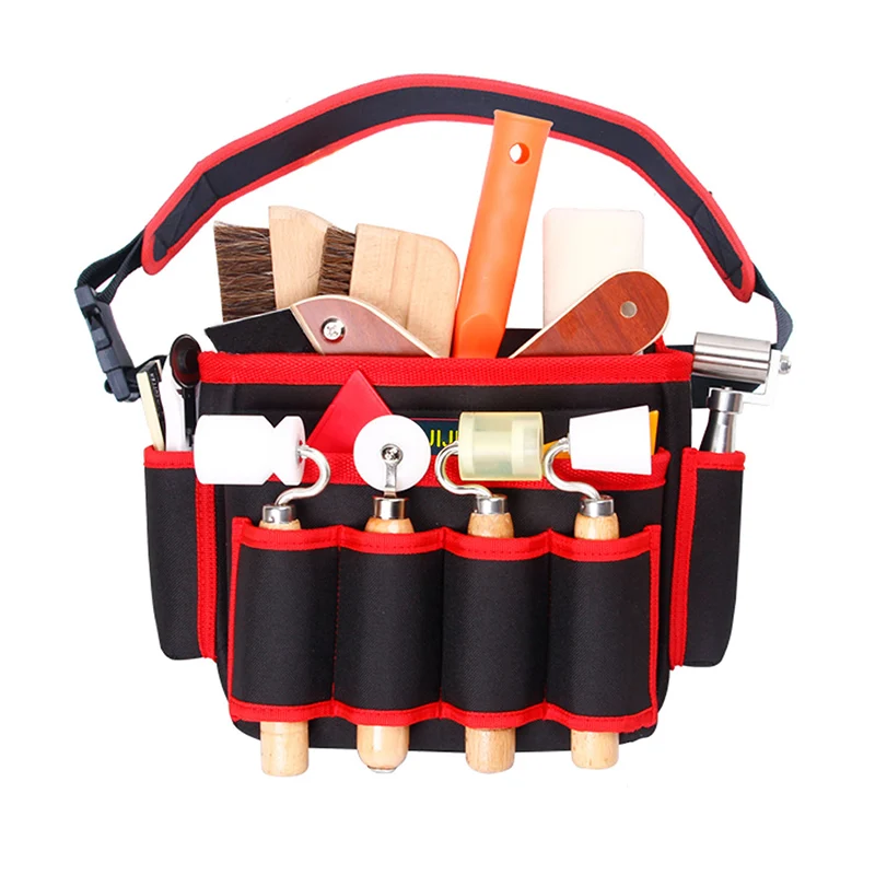 

Tool Waist Bag Hardware Small Parts Storage Bag Work Bag Oxford Cloth Tool Bag Multi-function Small Tool Bag Customization