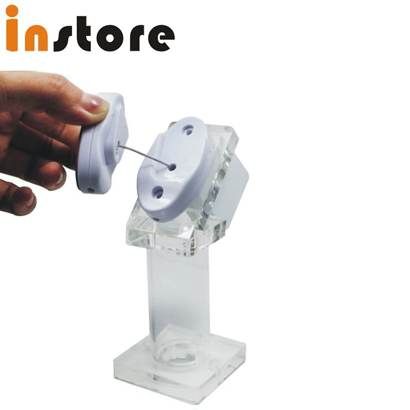 10 Pcs Plastic Anti-Theft Pull Box Security Display Retractable Stand