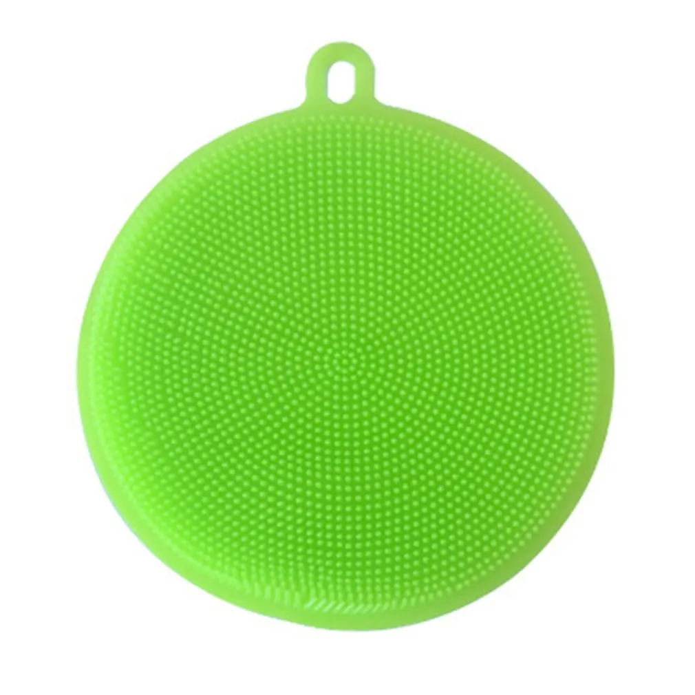 Мягкая силиконовая легкая чистка миска для посуды многофункциональная Чистящая