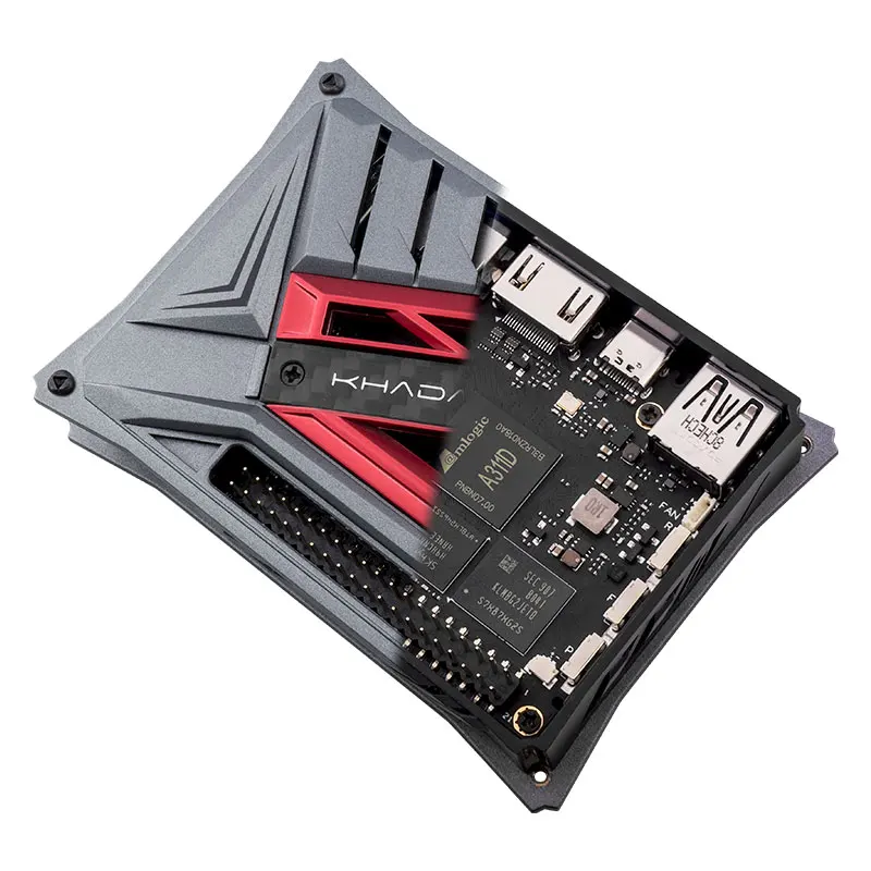 Single board computer Khadas VIM3 Basic 12nm Amlogic A311D Soc With 5.0 TOPS NPU 2GB + 16GB