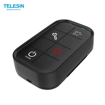 

TELESIN Smart Wireless Wi-Fi Remote Control Water-resistant for GoPro Hero 7/6/5/4/3+/3/ 4 Session Sports Action Camera