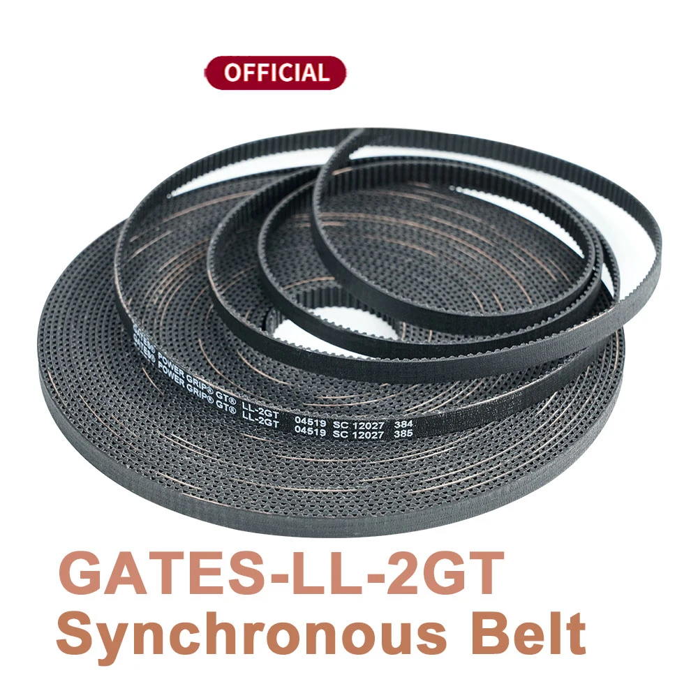Gates rubber timing belt GATES LL 2GT high performance belt 5.7MM width
