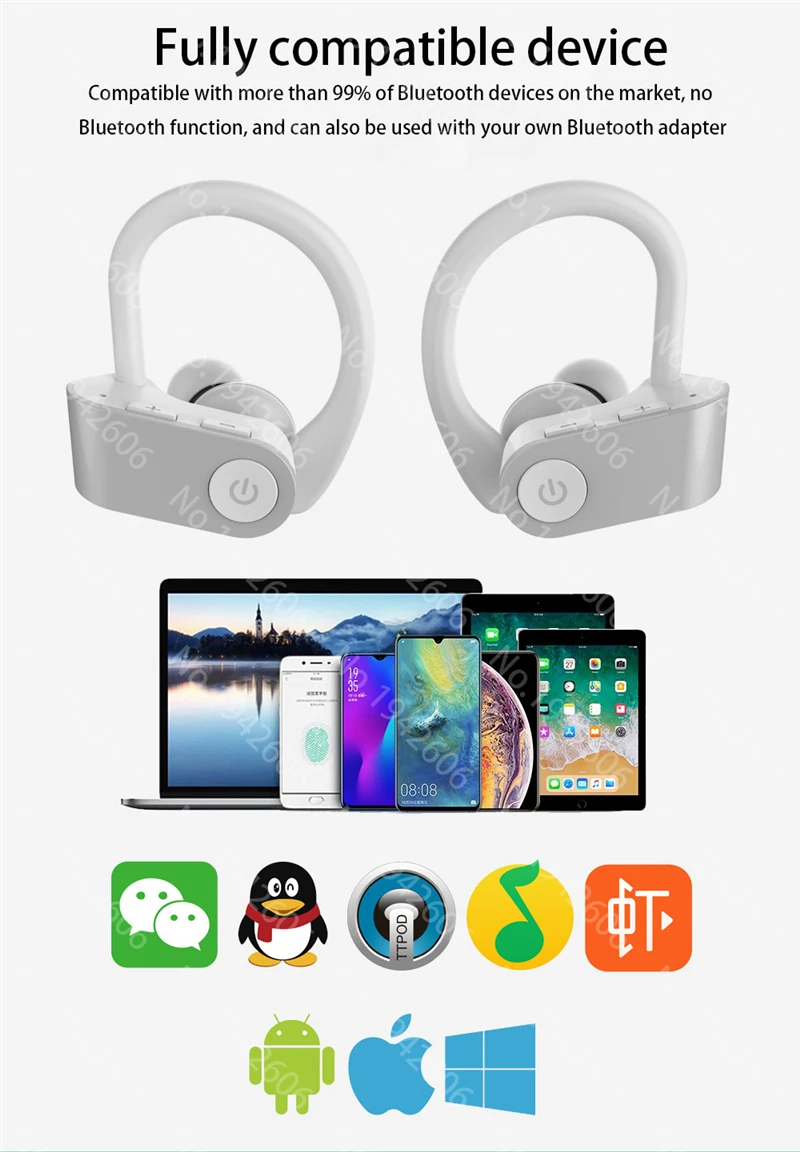 TWS03 TWS 5,0 беспроводные Bluetooth наушники Hi-Fi стерео беспроводные наушники Спортивная гарнитура с зарядным устройством для телефона ecouteur sans fil bluetooth auriculares bluetooth fone de ouvido headphone