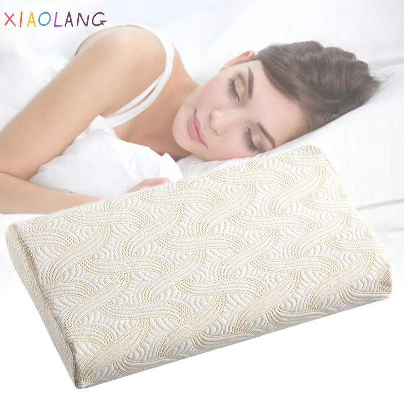 

Memory Foam Bedding Neck Pillow Orthopedic Pillow for Sleeping Ergonomic Cervical Pillow Comfort Neck Protection Size In 50*30CM