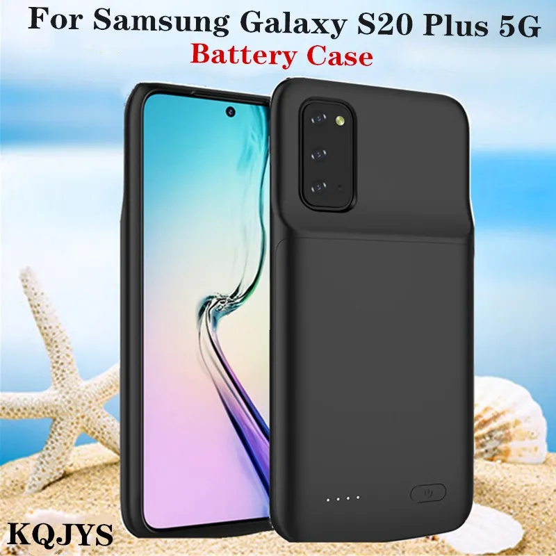 Купить Для Samsung Galaxy S20 плюс 5G Чехол-аккумулятор Power Bank зарядное устройство чехол для | Чехлы с аккумулятором (4000775905403)