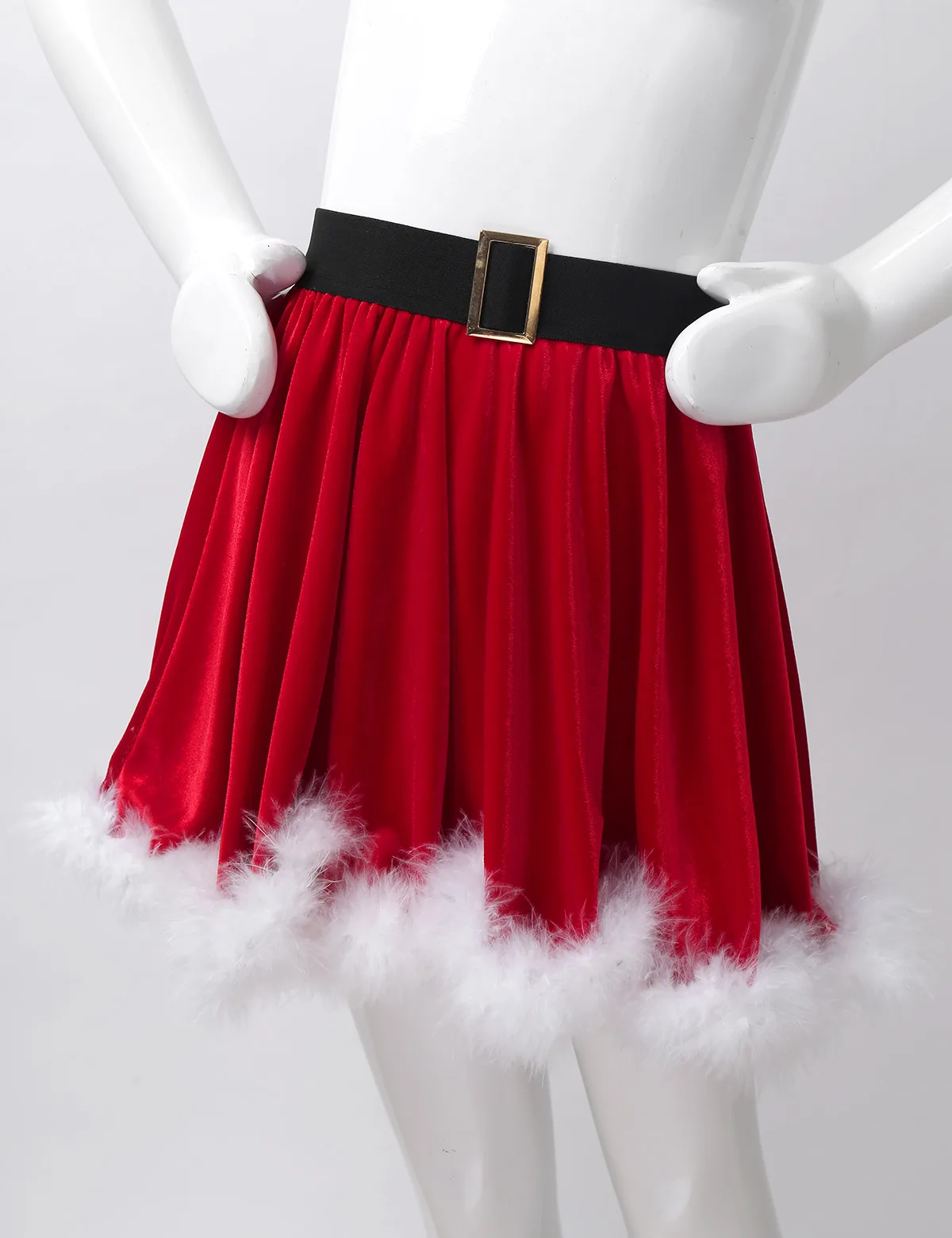 falda de santa claus para mujer