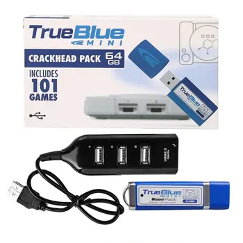 

64 GB/ 32 GB True Blue Mini Crackhead Pack 101 Games for PlayStation Classic Games Accessories For PS1 Game Console meth pack
