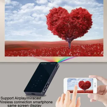 

P8 Multi-Function Projector 1+8GB AU plus Mini-Micro Mobile Phone Projector Hd Tv Wireless Mobile Phone With Screen Projector