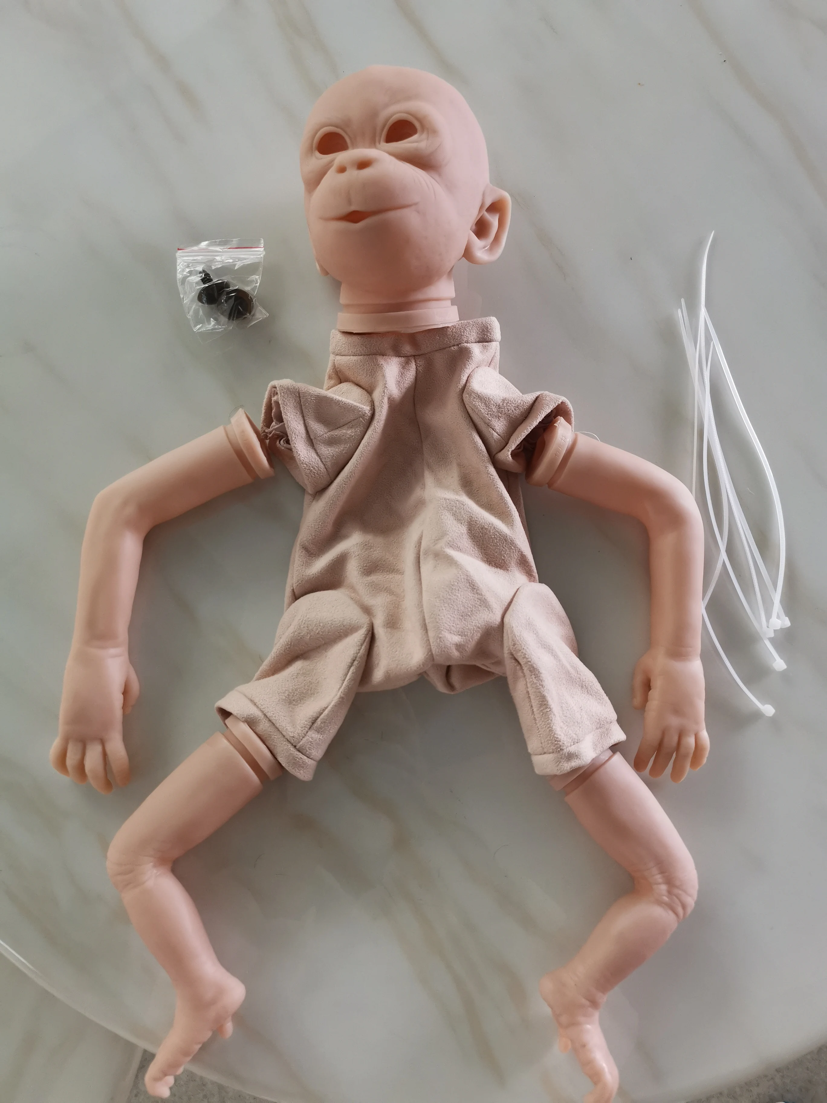 Reborn Dolls Lifelike Soft Reborn Doll Kit Monkey Orangutans