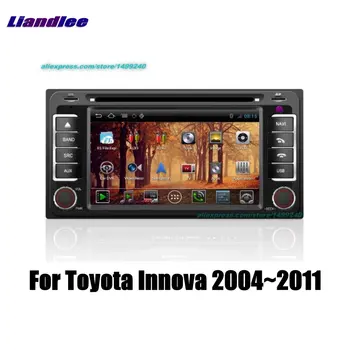 

Liandlee For Toyota Innova 2004~2011 2 din Car Android GPS Navi Navigation Maps Radio CD DVD Player Stereo OBD2 TV Audio Video