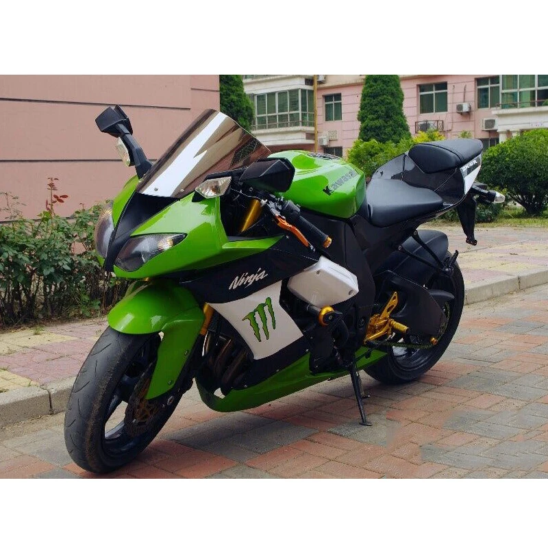 Ветра Экран для 2008 2009 2010 2011 2012 Kawasaki Ninja 636 ZX6R ZX-6R ZX 6R ZX10R ZX-10R Экран лобовое стекло