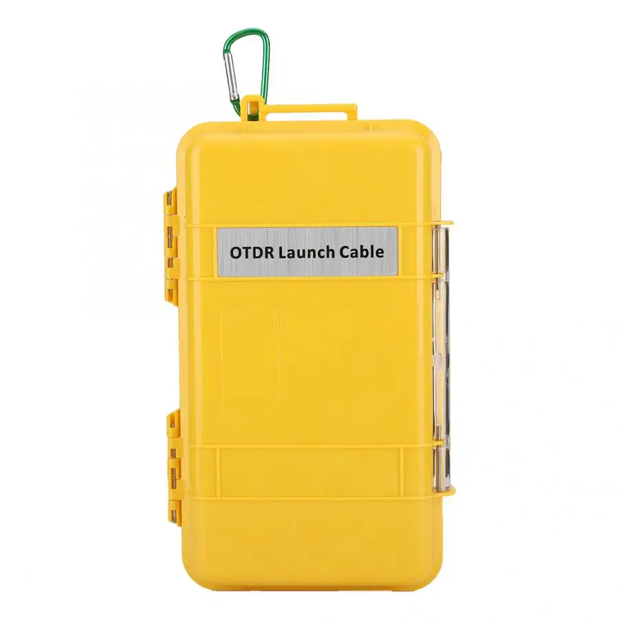 OTDR launch Cable оптоволоконный OTDR launch Cable Box Dead Zone Eliminator оптоволоконное кольцо SC/APC-SC/APC SM 1 км