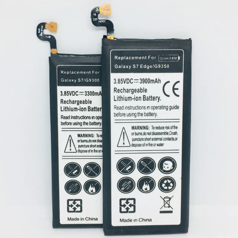 Высококачественная EB-BG930ABE батарея для Samsung Galaxy S7 G9300 / EB-BG935ABE Edge G9350 G935 G935F G935A G935V |