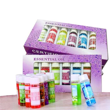

6pcs/set Essential Oil For Diffuser Aromatherapy Oil Humidifier 6 Kind 5ML Fragrance Aromatherapy Oil Natural Spa Oil