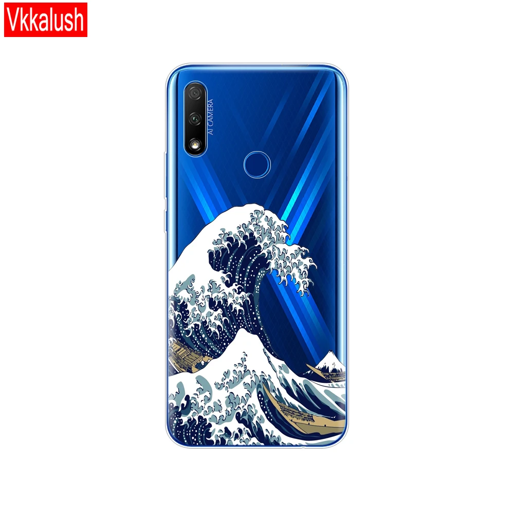 80368 Для Honor 9X Global чехол Honor 9X Premium чехол Силиконовый ТПУ мягкий чехол для телефона для huawei Honor 9X Premium STK-LX1 бампер - Цвет: 80368