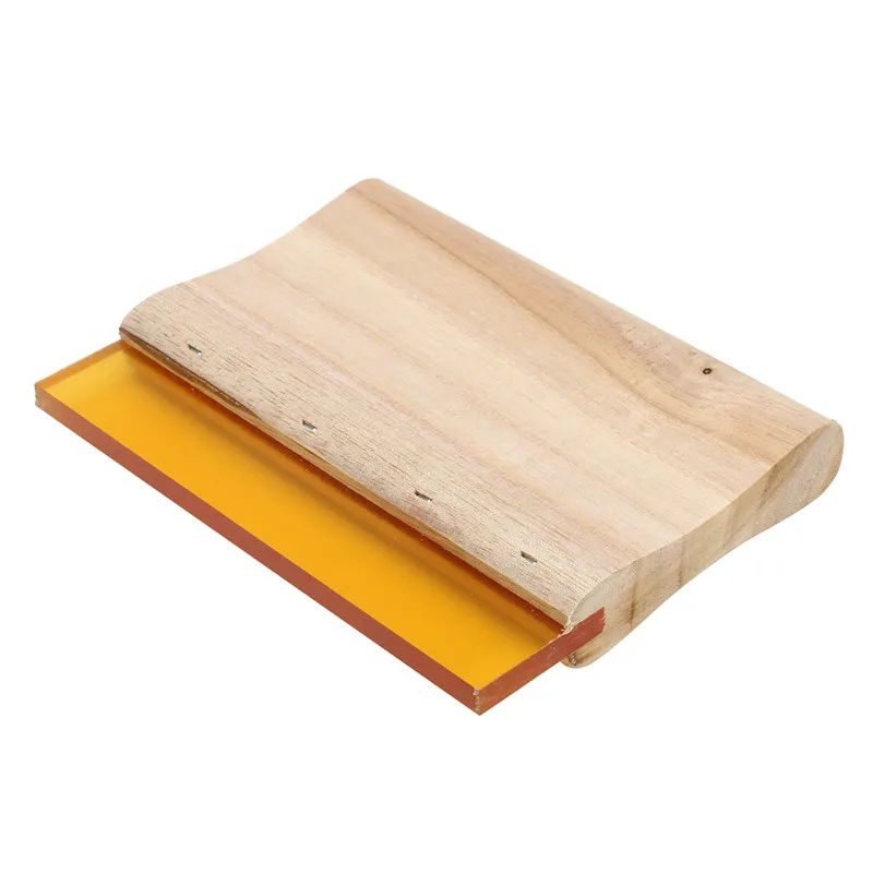 

5Pcs/Set Screen Printing Kit Aluminum Frame + Hinge Clamp + Emulsion Scoop Coater + Squeegee Screen Printing Hand Tool Parts