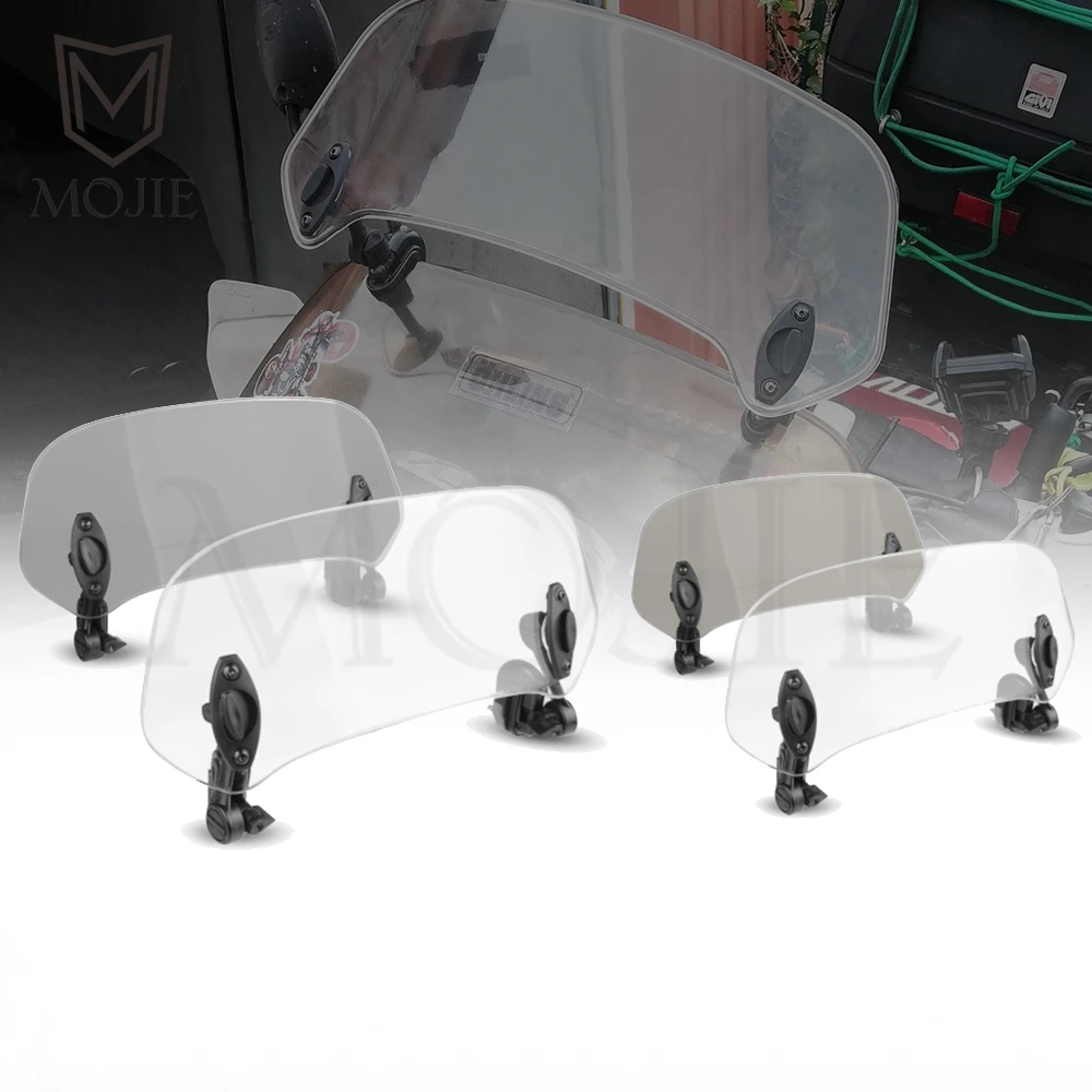 

Motorcycle Windshield Extension Spoiler Windscreen Air Deflector For Suzuki GSX1250 F/SA/ABS GSX1250FA GSX250R GSX1300BK GSX650F