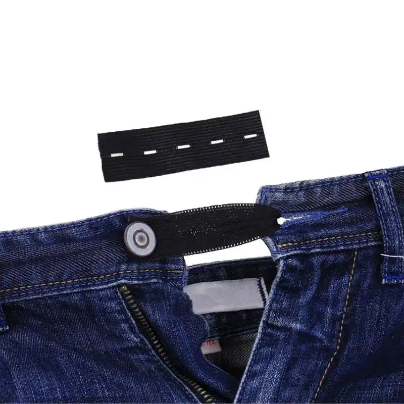 Removable Jeans Buttons Replacement Buckles Thin Waist Buckles DIY Pants Waist Extenders for Men Women