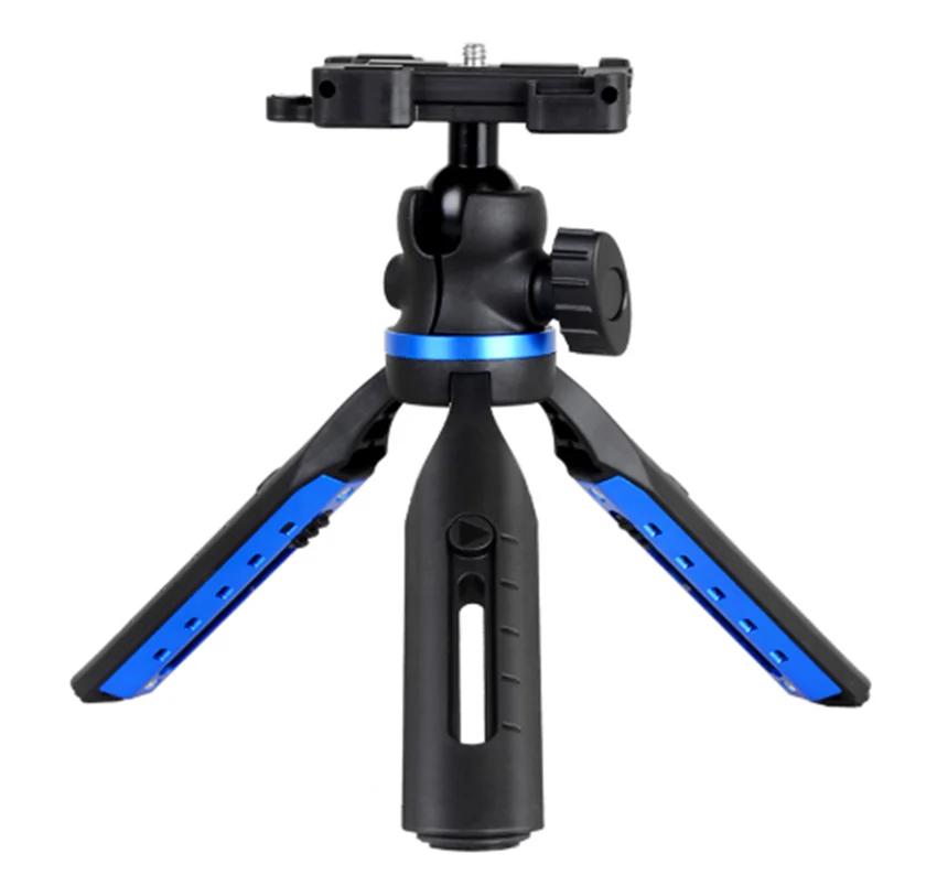 

GIZOMOS GP-06ST 2 in 1 Mini Tabletop Tripode Portable Flexible Travel Outdoor Tripod for phones DSLRs Digital Camera