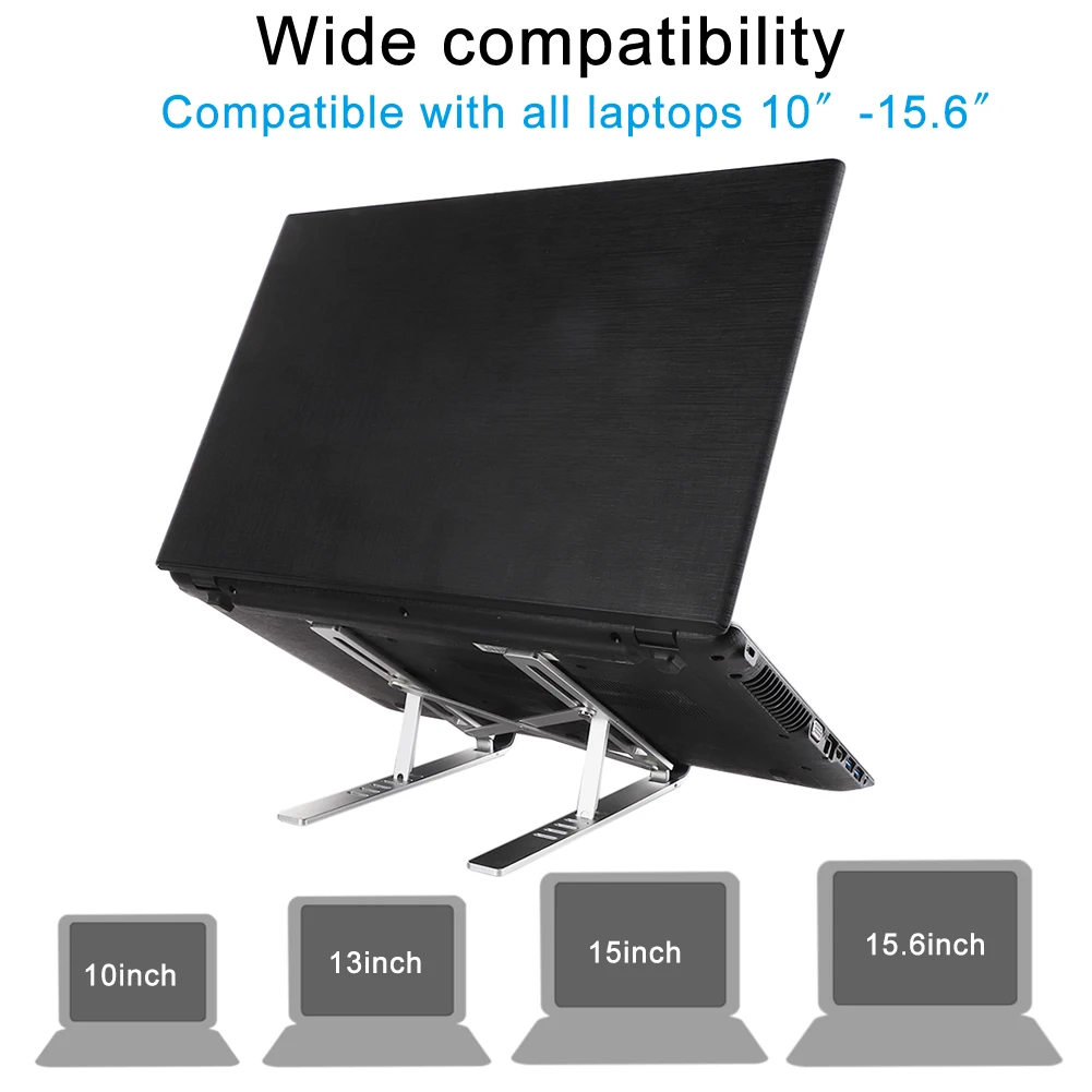 Laptop Stand for MacBook Pro Notebook Stand Foldable Aluminium Alloy Tablet Stand Bracket Laptop Holder for Notebook