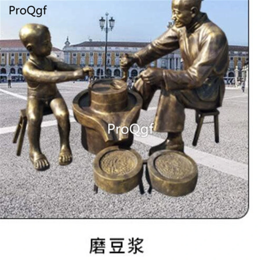 Ngryise 1Pcs A Set people garden use decoration statue