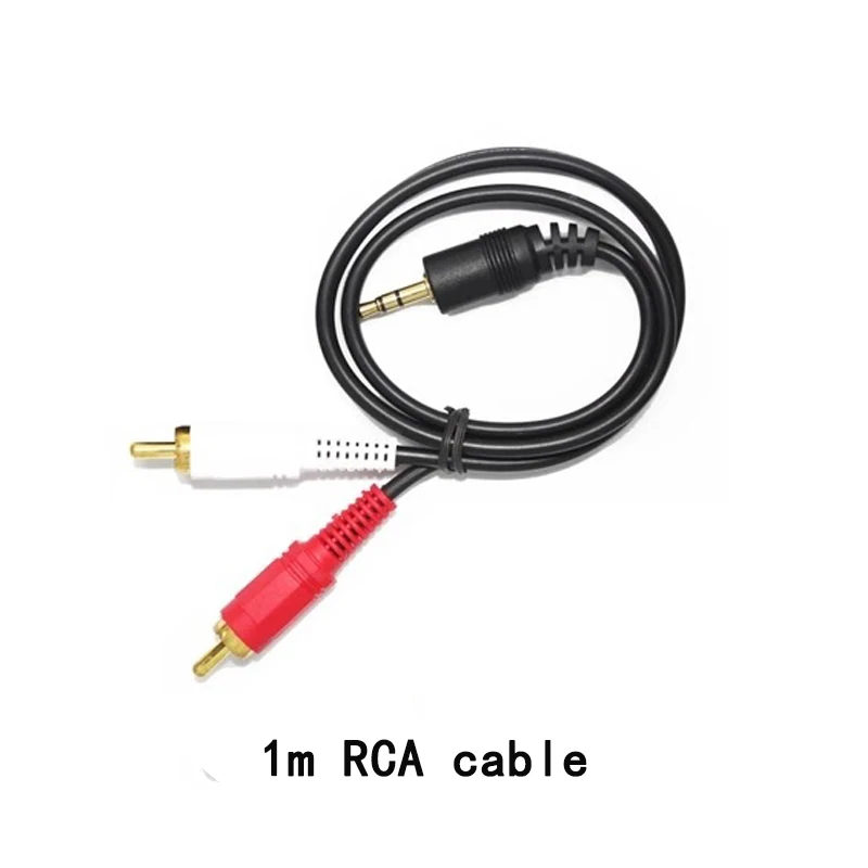Only 1M RCA Cable KN330 USB Bluetooth 5,0 передатчик приемник BT 3,5 мм AUX Jack 3 в 1 стерео аудио беспроводной мини Bluetooth адаптер для ТВ ПК автомобиля - Цвет: Only 1M RCA Cable