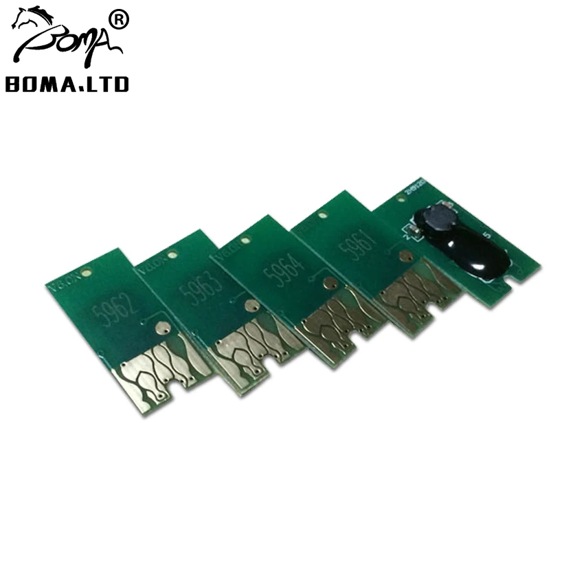 BOMA. LTD T5961-T5964 T5968 10 шт. сбрасываемый картридж чипы для Epson 7700 9700 принтер плоттер