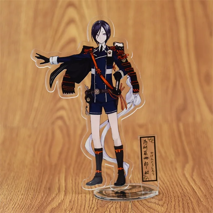 Аниме Touken Ranbu Online Ishikirimaru yamanbagirikunihiro Kasenkanesada Косплэй акриловый стол подставка фигурный модельный декоративная пластина - Цвет: Бежевый