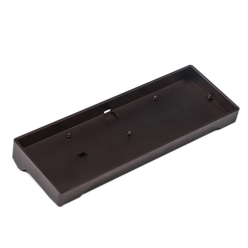 Coffee Case YMDK 40% YMD40 DIY Kit AMJ40 PCB CNC чехол пластина для 40% Мини Милая механическая клавиатура - Цвет: Coffee Case