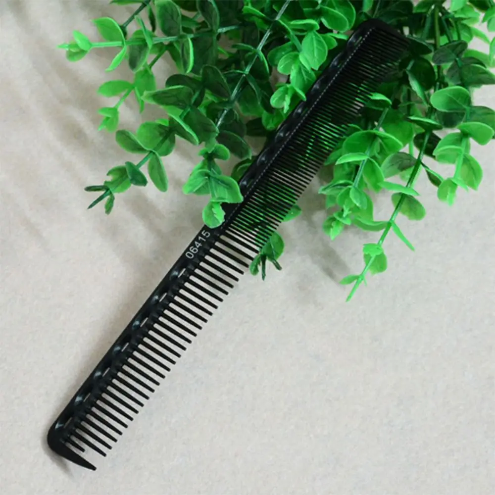 Professional Hair Comb Heat Resistant Medium Cutting Carbon Comb Salon Anti-static Brush Barber Styling Tool 5