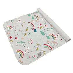 Mumsbest/многоразовые детские подгузники, можно стирать Водонепроницаемый крышка пеленки для новорожденных дорожная Портативный коврик для
