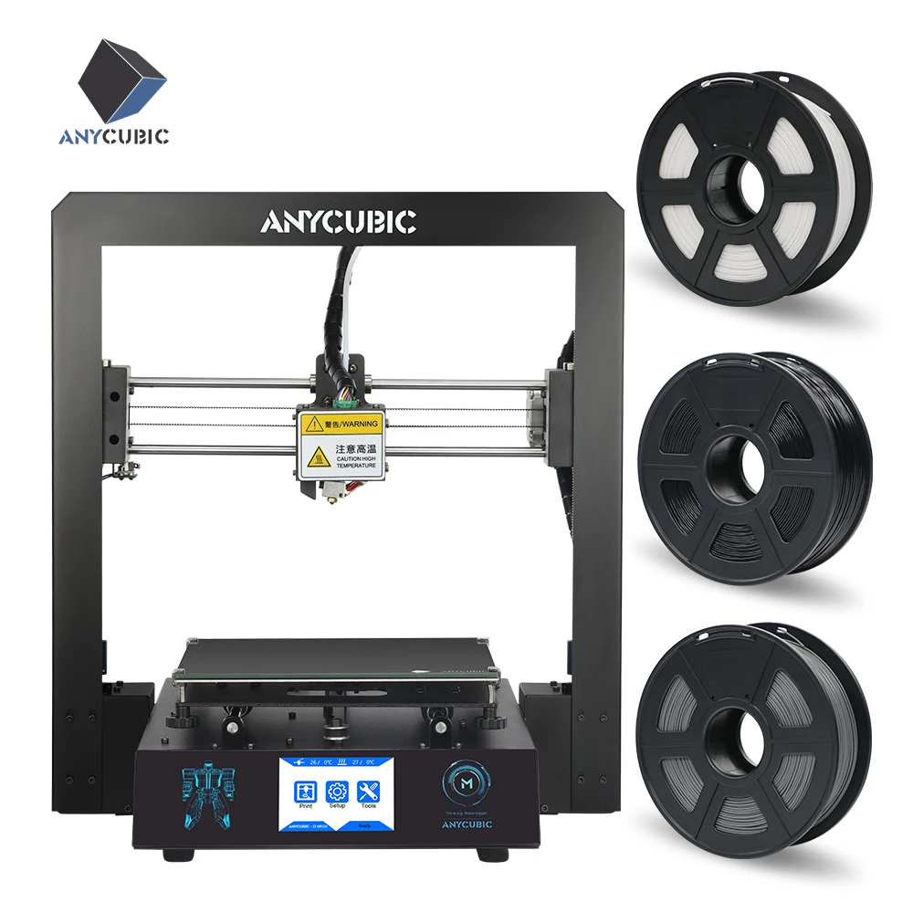 

ANYCUBIC 3d Printer Kit I3 Mega Large Printing Size 3d Printer Parts Desktop Diy Kit Extruder 1.75MM Filament 3d drucker