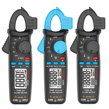 

Mini Digital Clamp Meters BSIDE ACM Series True RMS DC AC Current Voltage Ohm Temp Capacitance Hz NCV Tester Ammeter Multimeter