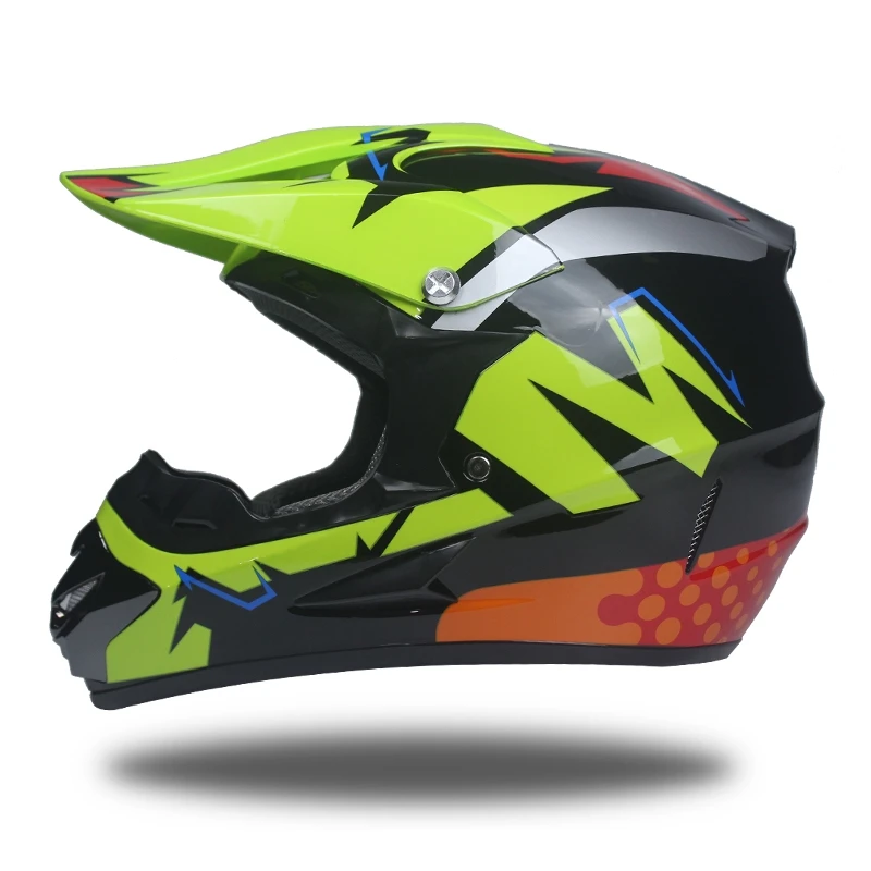 MSUEFKD Лидер продаж мотокросс шлем ATV мотоциклетный шлем Para Moto Casco внедорожные грязи Горные Шлем для езды на мотоцикле, в горошек - Цвет: 17