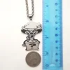 ICP Insane Clown Posse Pendant Necklace Riddlebox Stainless Steel Charms twiztid rare juggalo Jewelry 4mm 24 inch 2